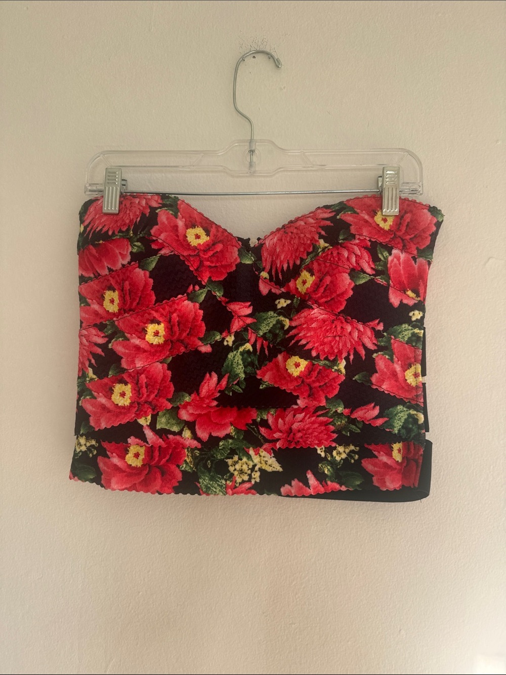 Vintage oh yes corset style top